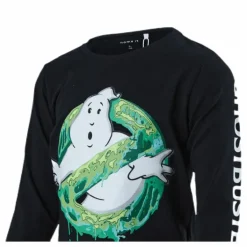 Ghostbusters Villi Ls Top Black
