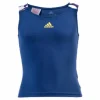 Girl Keyhole Tank Blue