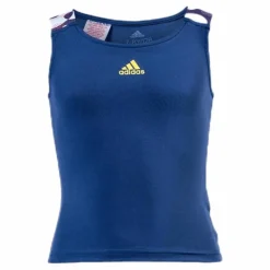 Girl Keyhole Tank Blue