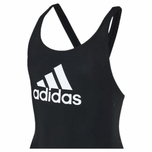 Girls Badge Of Sports Swimsuit Black / White