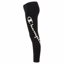 Girls Big Logo Leggings Black