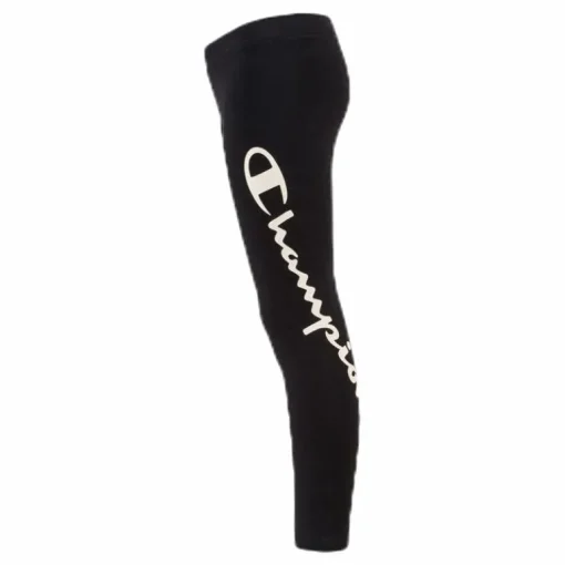 Girls Big Logo Leggings Black
