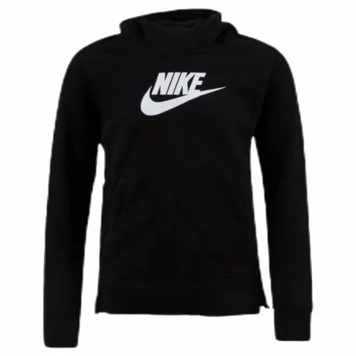 Girls Big Logo Pullover Black