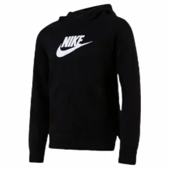 Girls Big Logo Pullover Black