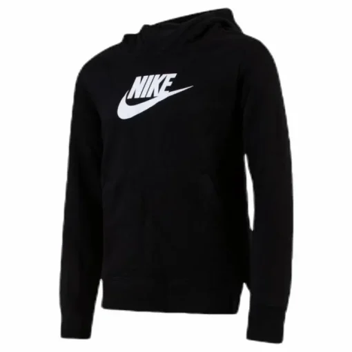 Girls Big Logo Pullover Black