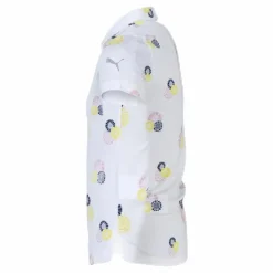 Girls Blossom Polo White