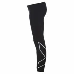 Girl`s Compression Tights-U Junior Black/Silver