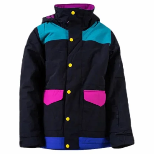Girls Echo Jackets Pink/Black