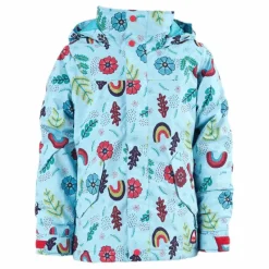 Girls Elodie Jacket Blue/Patterned