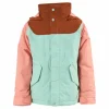 Girls Elodie Jacket Blue/Pink/Brown