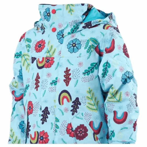 Girls Elodie Jacket Blue/Patterned