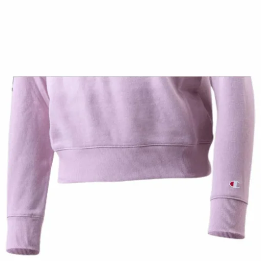 Girls Half Zip Sweatshirt Pink