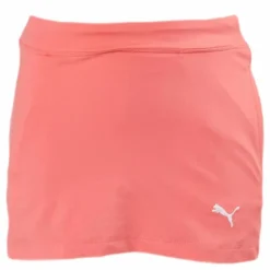 Girls Solid Knit Skirt Pink