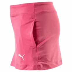 Girls Solid Knit Skirt Pink