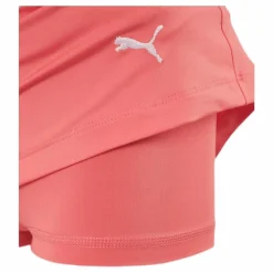 Girls Solid Knit Skirt Pink