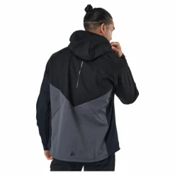 Glide Hood Jkt M Black-granite