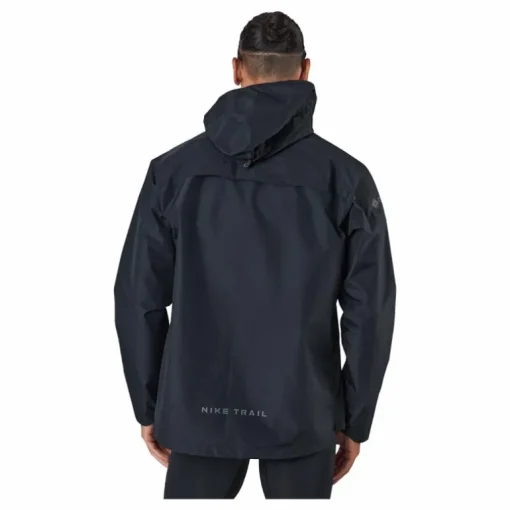 GORE-TEX INFINIUM™ Men's Trail Running Jacket BLACK/DK SMOKE GREY