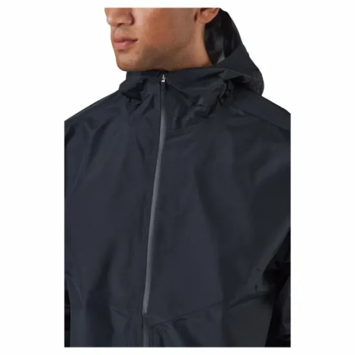 GORE-TEX INFINIUM™ Men's Trail Running Jacket BLACK/DK SMOKE GREY
