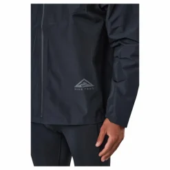 GORE-TEX INFINIUM™ Men's Trail Running Jacket BLACK/DK SMOKE GREY