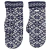 Grace Mitten Navy