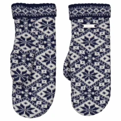 Grace Mitten Navy