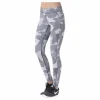 Graphic line tights White