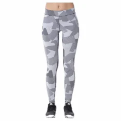 Graphic line tights White