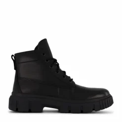 Greyfield Leather Boot Black