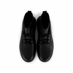 Greyfield Leather Boot Black