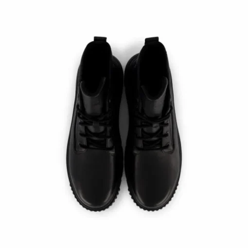 Greyfield Leather Boot Black