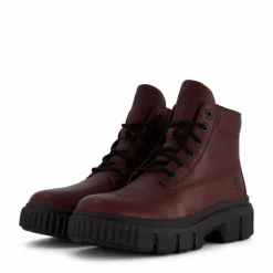 Greyfield Leather Boot Dark Port