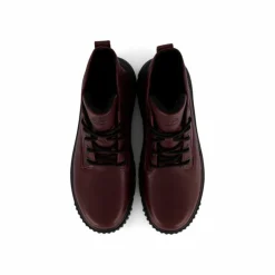 Greyfield Leather Boot Dark Port