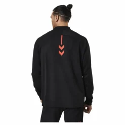 Half Zip Sweat Black