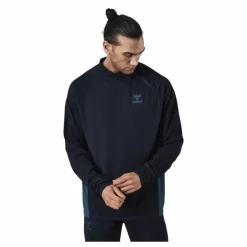 Half Zip Sweat Blue/Grey
