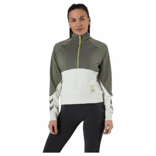 Half Zip Sweatshirt Yellow