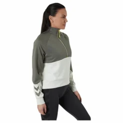 Half Zip Sweatshirt Yellow