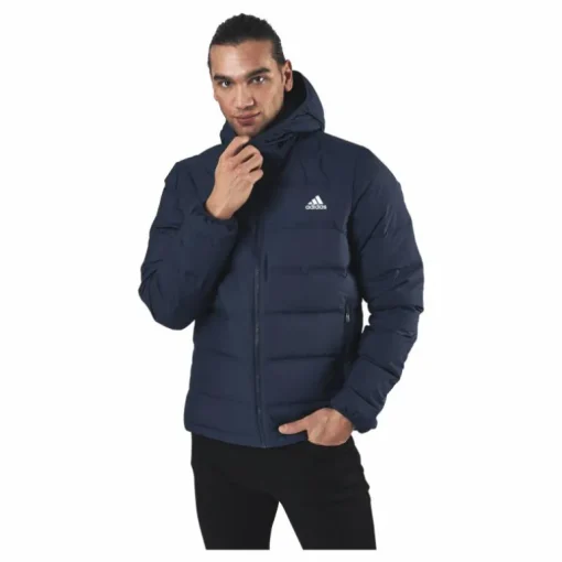 Helionic Down Hooded Jacket Legend Ink