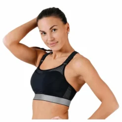High Control Sports bra Black