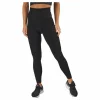 High Waist Tights - Side Pocke Black