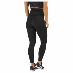 High Waist Tights - Side Pocke Black