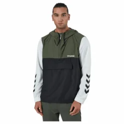 Hmlaton Half Zip Jacket Beetle