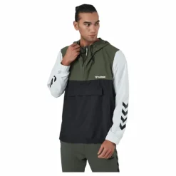 Hmlaton Half Zip Jacket Beetle