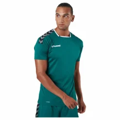 Hmlauthentic Poly Jersey S/s Evergreen