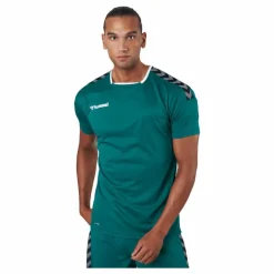 Hmlauthentic Poly Jersey S/s Evergreen