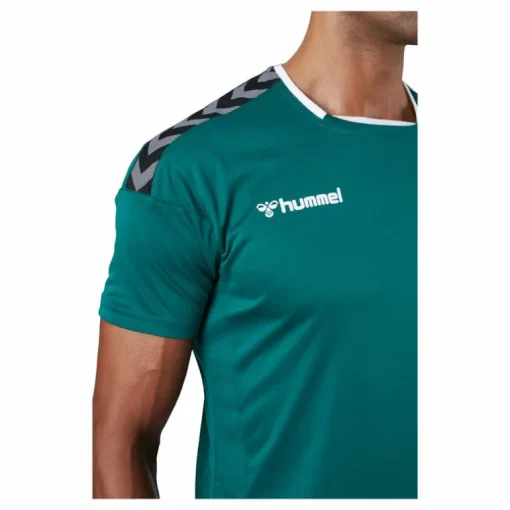 Hmlauthentic Poly Jersey S/s Evergreen