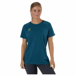 Hmlcima Xk T-shirt S/s Woman Blue Coral