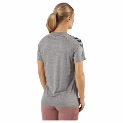 Hmlcore Xk Core Poly T-shirt Grey Melange