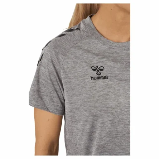 Hmlcore Xk Core Poly T-shirt Grey Melange