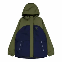 Hmlmonsun Tex Shell Jacket Olive Night