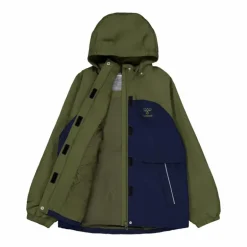 Hmlmonsun Tex Shell Jacket Olive Night